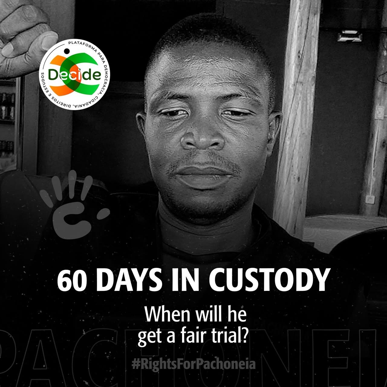 60 DAYS IN CUSTODY. WHEN WILL HE GET A FAIR TRIAL?